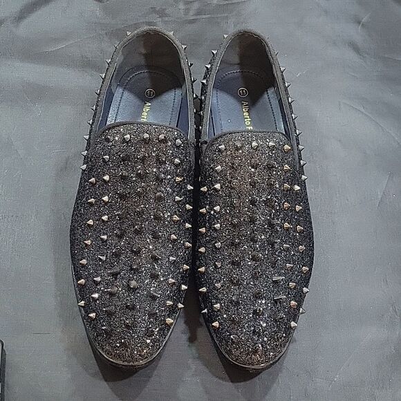 ALBERTO FELLINI MEN'S GLITTER DRESSES HOES SPARKO16 - Picture 3 of 16